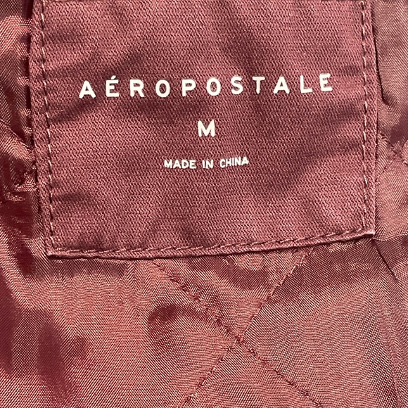Aeropostale Burgundy Jacket (M) - Picture 5 of 7